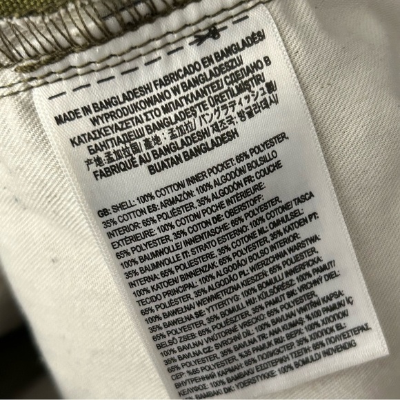 💕 vans BAGUY TAPERED FIT Camouflage Cargo Pants M - Picture 6 of 10